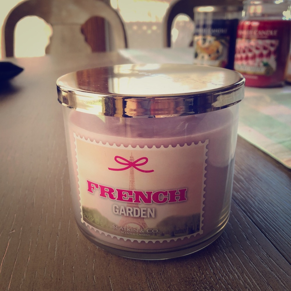 Bath & Body Works HTF French Garden Candle